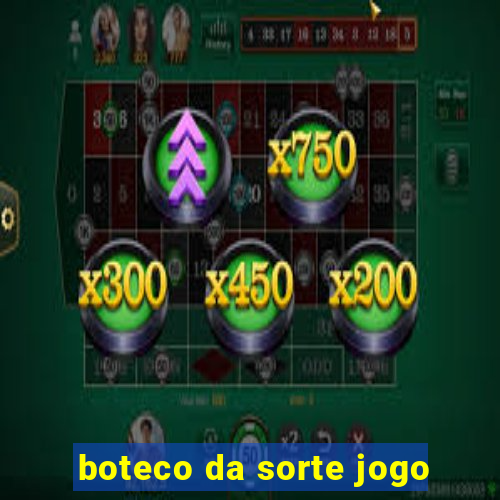 boteco da sorte jogo